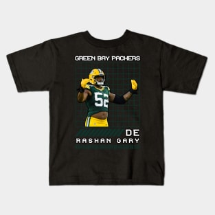 RASHAN GARY - DE - GREEN BAY PACKERS Kids T-Shirt